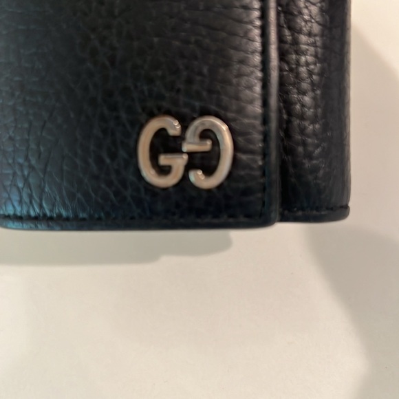 GUCCI INTERLOCKING DORIAN PEBBLED LEATHER 6 KEY HOLDER CASE - Picture 4 of 13